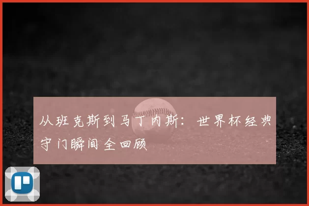 从班克斯到马丁内斯：世界杯经典守门瞬间全回顾